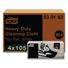 Tork Heavy-Duty Cleaning Cloth, 14 x 16.34, White, 420PK 530182
